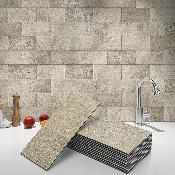 Art3d 102-Piece Peel and Stick Wall Tile by Art3d