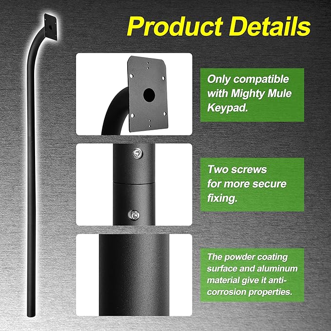 LUKYER FM100 Keypad Mounting Post，Compatible - Image 5