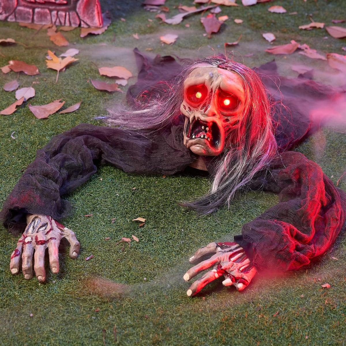 JOYIN Halloween Zombie Decoration Outdoor, Groundbreaker Halloween Outside De...