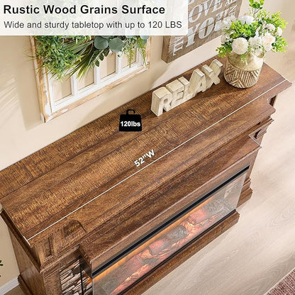 OKD 52" Electric Fireplace - Image 4