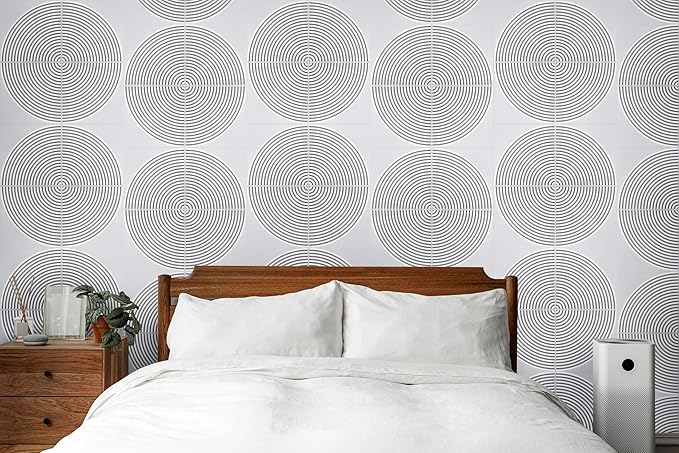 From Plain To Beautiful In Hours 9002 Arc Swell PVC 12 in x 12 in Peel and - Image 10