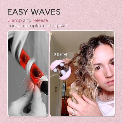 Curling Iron Hair Crimper Waver - Image 2