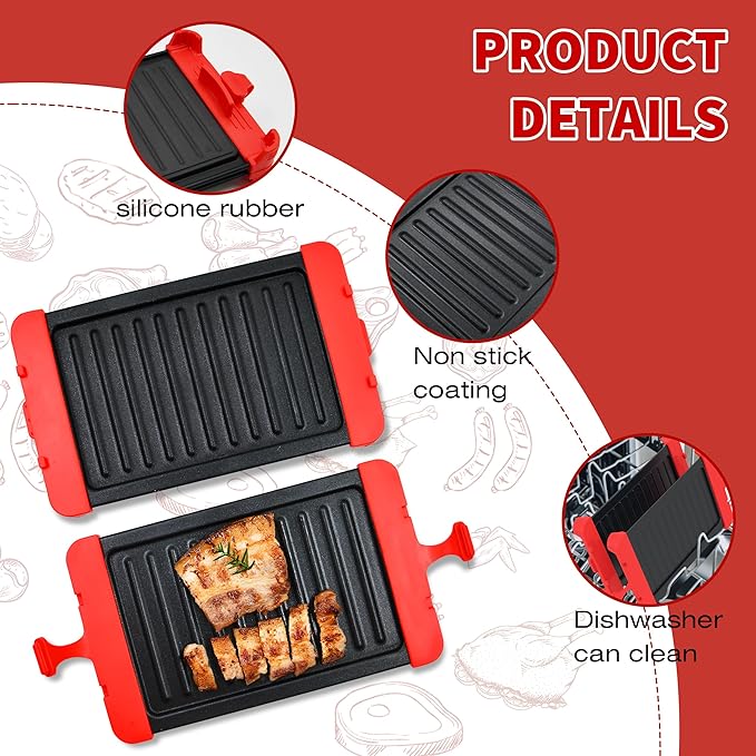 Microwave Sandwich Maker & Grill Cheese Maker - Image 3