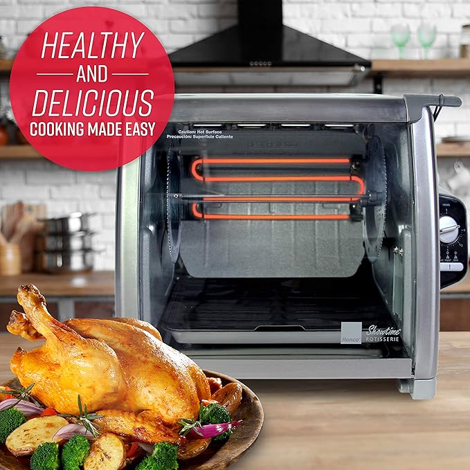 Ronco Modern Rotisserie Oven, Large Capacity Countertop Oven, Easy-to-Use - Image 2