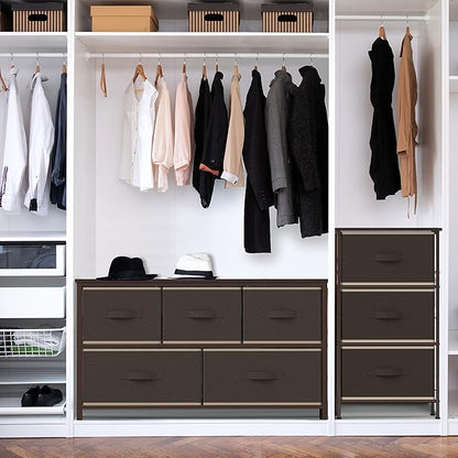 Simple Houseware Wide Dresser for Bedroom - Image 4