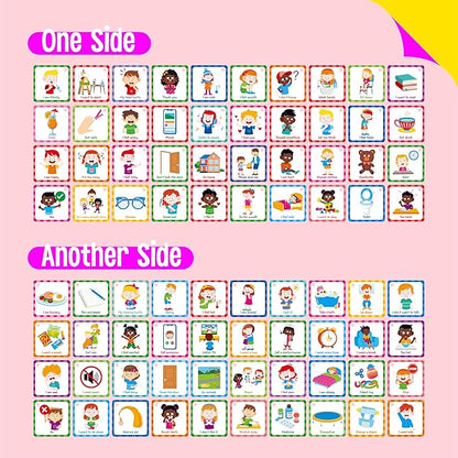 Special Needs Communication Cards, 40 Double-Sided Cards 80 Basic Special Needs - Image 3