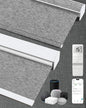 Kincmo Motorized Blinds with Remote, 100% Blackout Motorized Roller Shades Work by KincmoBlinds