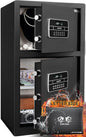 Extra Large Double Door Security Safe Box, 6.1 Cubic Feet Home Safe Lock Box by JINXNOBI