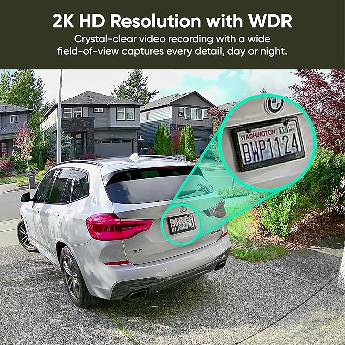 WYZE Solar Cam Pan, AI Security Cameras Wireless Outdoor, Battery Powered - Image 6