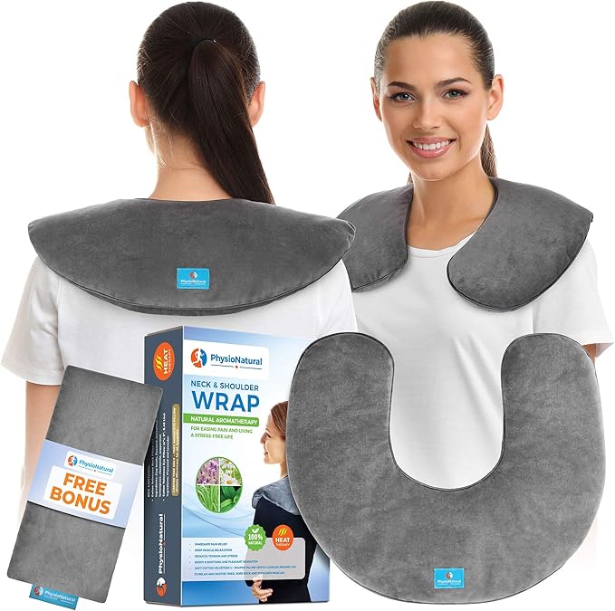 Microwavable Neck Wrap by PhysioNatural