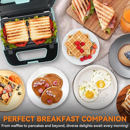 Baker’s Friend 3 in 1 Mini Waffle Maker - Image 3
