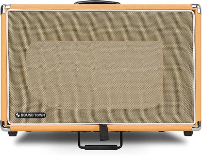 Sound Town Vintage 6U Amp Rack Case, 12.5" Depth by SOUNDTOWN