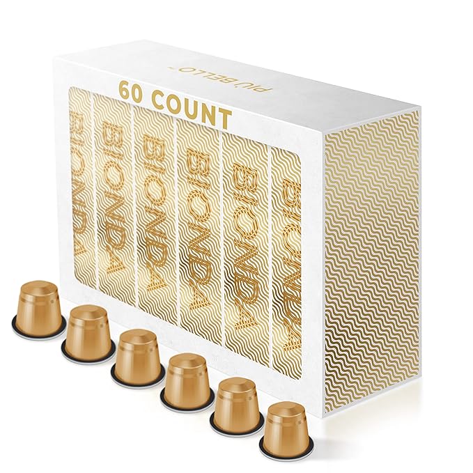 Piu Bello Bionda Espresso Coffee Pods by PIUBELLO