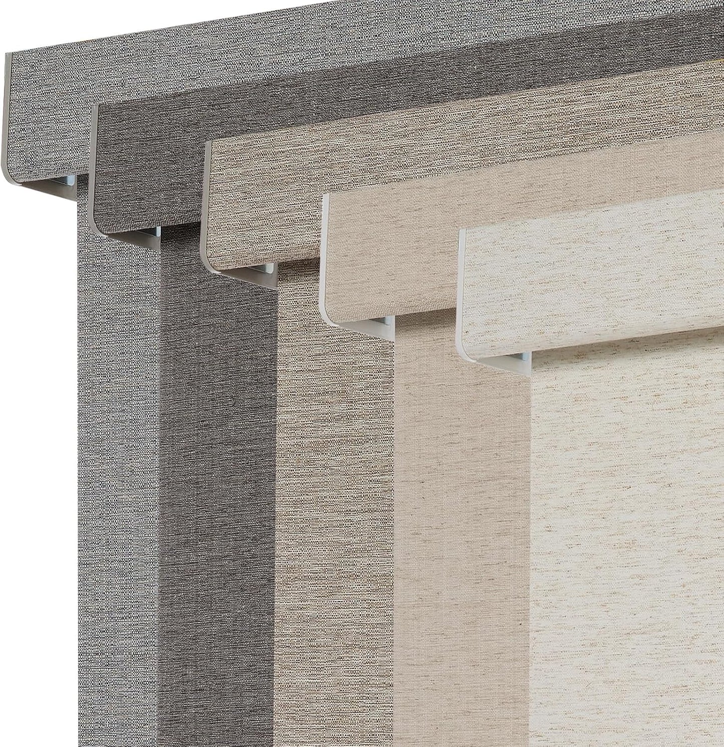 Persilux Blackout Roller Shades for Window Blinds,Cordless,Linen Fabric,Thermal Insulated Fabric UV Protection Shades for Home,Office,Bedroom,Door,Blackout-Cream,34 1/2" W X 64" H