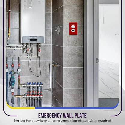 ENERLITES Duplex Receptacle Outlet Wall Plate - Image 7