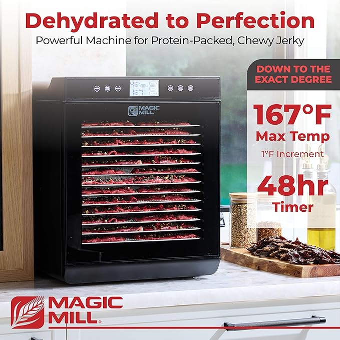 Magic Mill Premium Food Dehydrator Machine 800W Dryer - Image 3