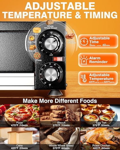 PYY Electric Pizza Oven Indoor Countertop Pizza Oven Commercial Pizza Maker - Image 5