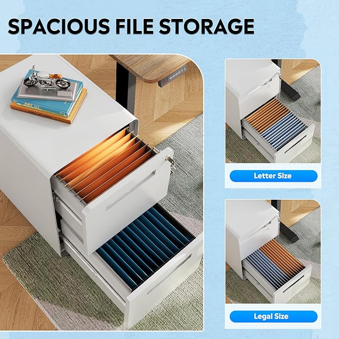 DEVAISE 2-Drawer File Cabinet - Image 7