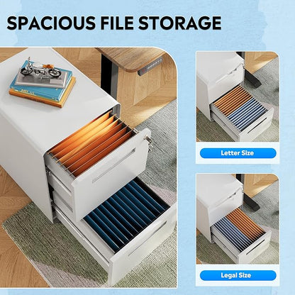DEVAISE 2-Drawer File Cabinet - Image 7