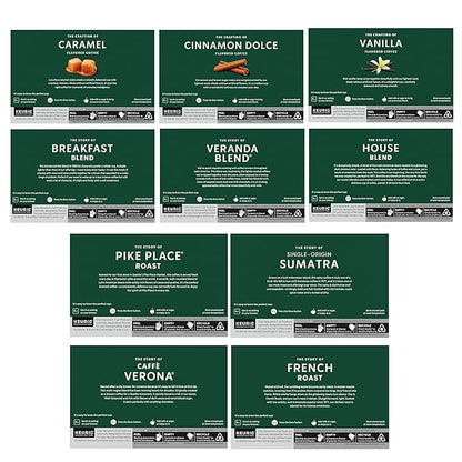 Starbucks K-Cup Coffee Pods, Starbucks Blonde, Dark Roast and Flavored Hot or - Image 9