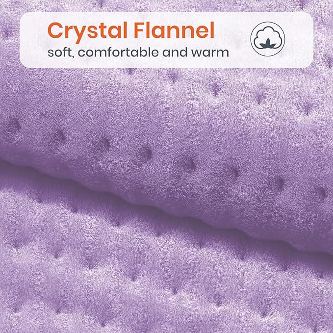 Heating Pad for Back Pain Relief, 9 Heat Settings & 4 Timers Auto Shut Off - Image 4