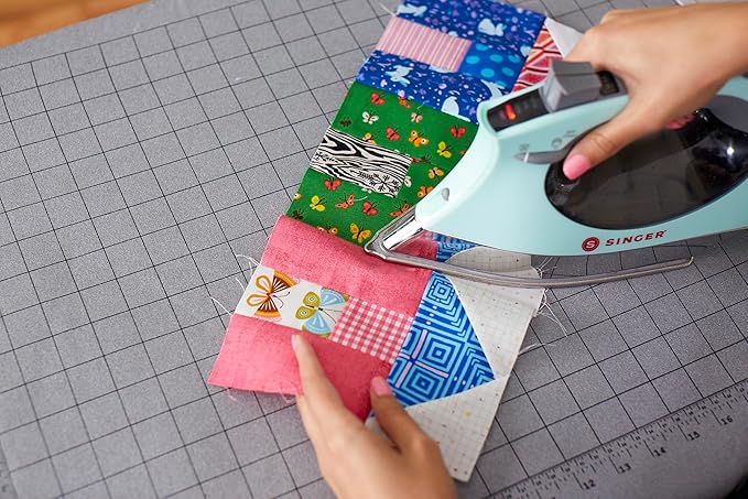 SINGER SteamCraft Plus Digital Display Iron, Five Fabric Settings, OnPoint Tip - Image 8