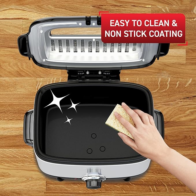 T-fal Mini Deep Fryer, Stainless Steel Deep Fryer - Image 6