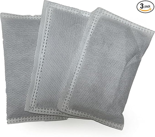 Nispira Activated Charcoal Odor Filter Refill Deodorizers 3 Packs by Nispira