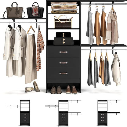 Armocity 96 Inches Closet System, 8FT Walk In Closet Organizer by Armocity