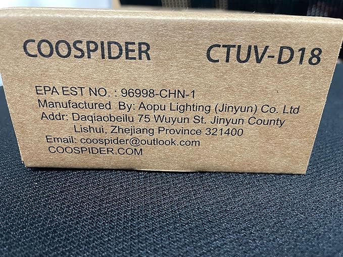 COOSPIDER 18W HVAC UV Light, Air Purifier - Image 9