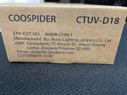 COOSPIDER 18W HVAC UV Light, Air Purifier - Image 9