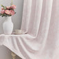 Beauoop Pink Floral Jacquard Blackout Curtains 72 Inches Long 2 Panels by Beauoop