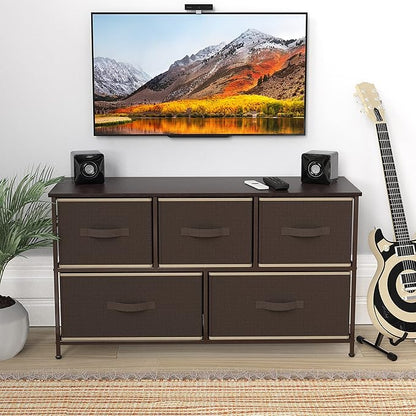 Simple Houseware Wide Dresser for Bedroom - Image 2