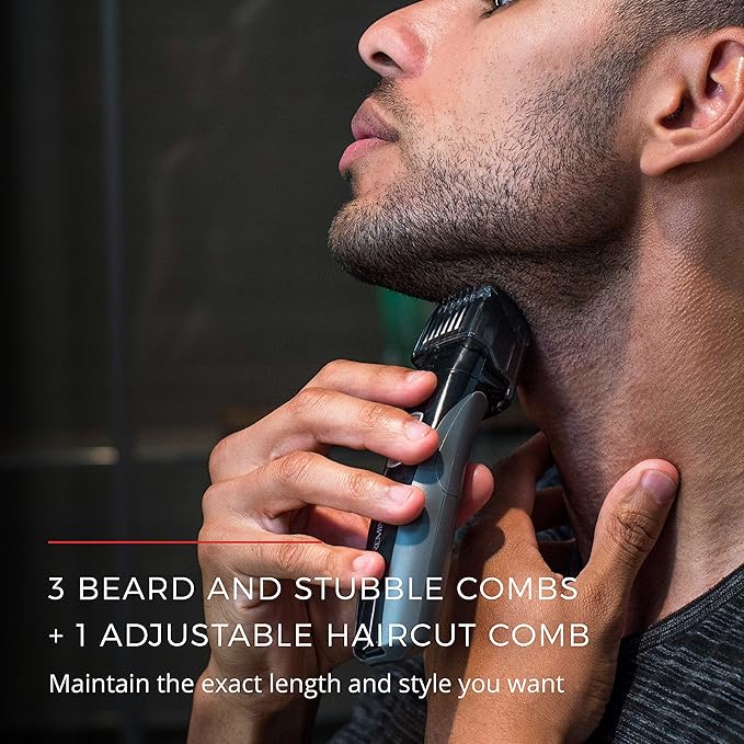 Remington Head to Toe Advanced Rechargeable Powered Body Groomer Kit, Beard - Image 7