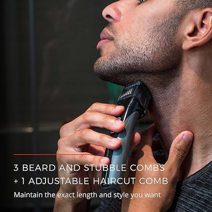 Remington Head to Toe Advanced Rechargeable Powered Body Groomer Kit, Beard - Image 7