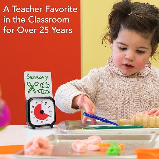 Time Timer 3 inch Visual Timer — 60 Minute Kids Desk Countdown Clock - Image 2