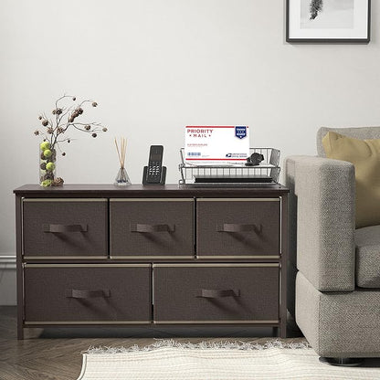 Simple Houseware Wide Dresser for Bedroom - Image 5