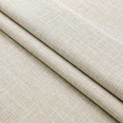 Central Park Sand Pinch Pleat Blackout Curtain Panel with Hooks, 40"x102"x2 | with Full Blackout Liner, Linen Textured, Energy Efficient, Noise Reducing, Window Treatment Drape, Living Room Bedroom