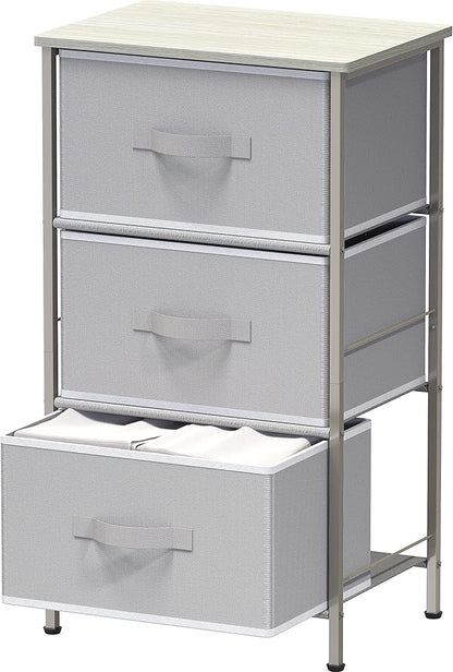 Simple Houseware 3 Drawer Nightstand Dresser by SimpleHouseware