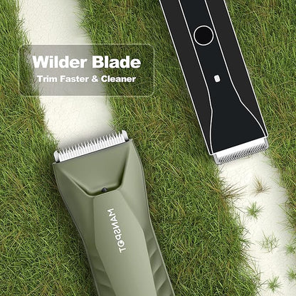 MANSPOT Manscape Trimmer for Men Ball/Pubic/Groin, Electric Body Hair Trimmer - Image 6