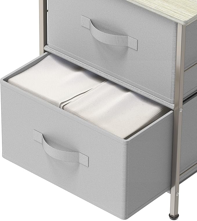 Simple Houseware 2 Tier Night Stands Dresser - Image 7