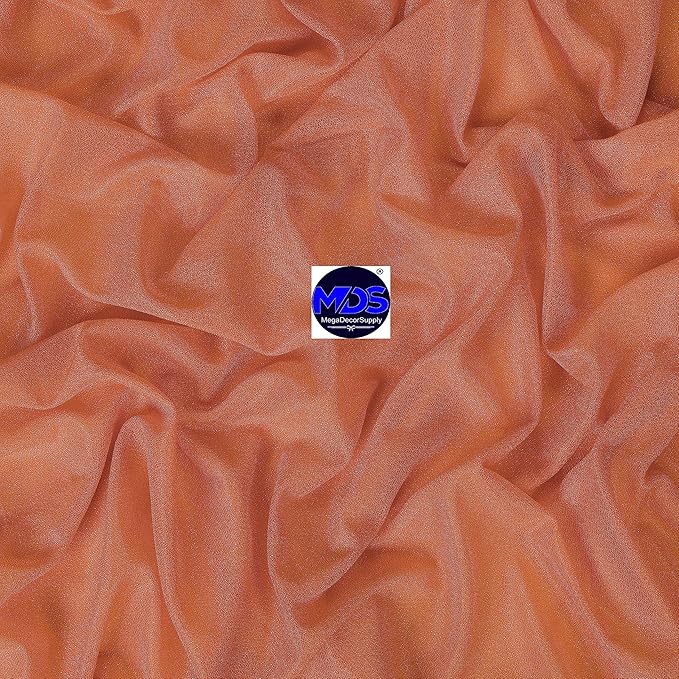 MDS Halloween Chiffon Draping Fabric - 1 Panel, 30" Wide x 100ft Long - ...